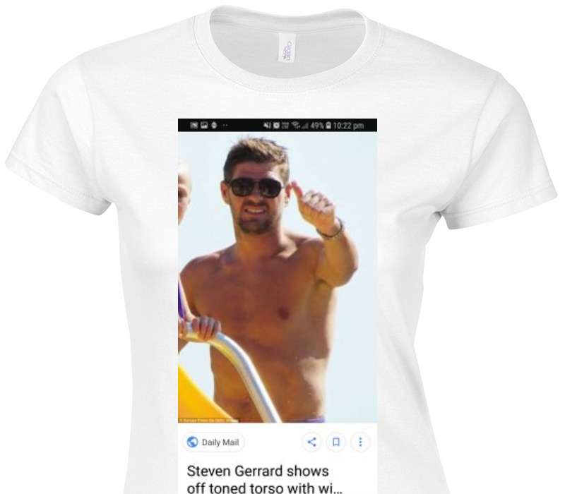 Custom Womens Soft Style 100% Cotton White T-Shirt