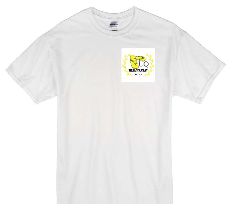 Custom Gildan 100% Cotton White T-Shirt