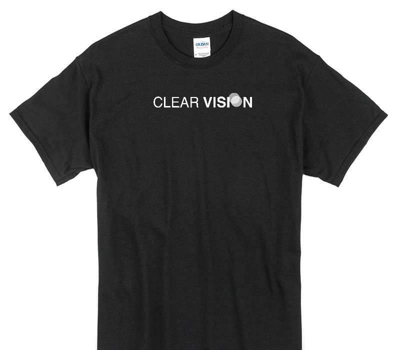 Custom Gildan 100% Cotton Black T-Shirt