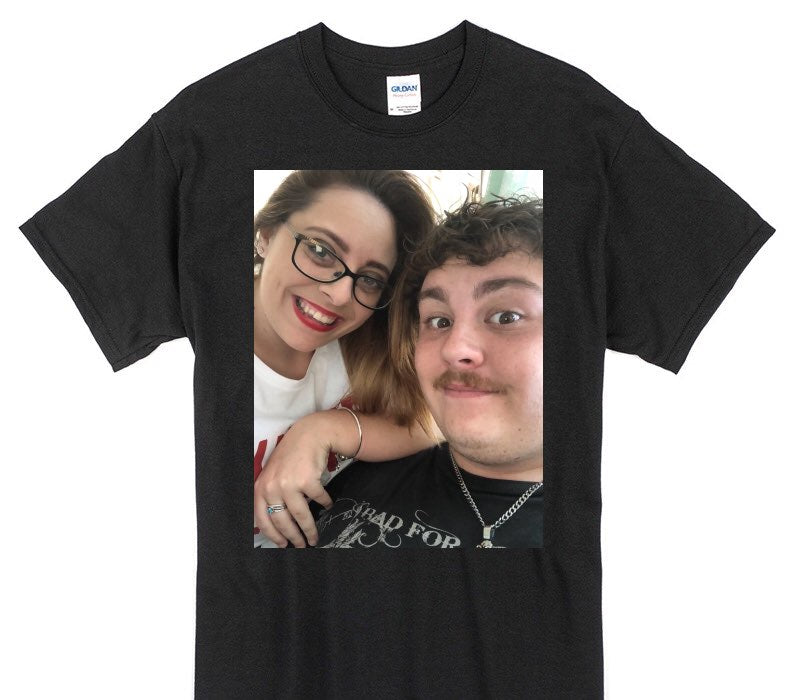 Custom Gildan 100% Cotton Black T-Shirt