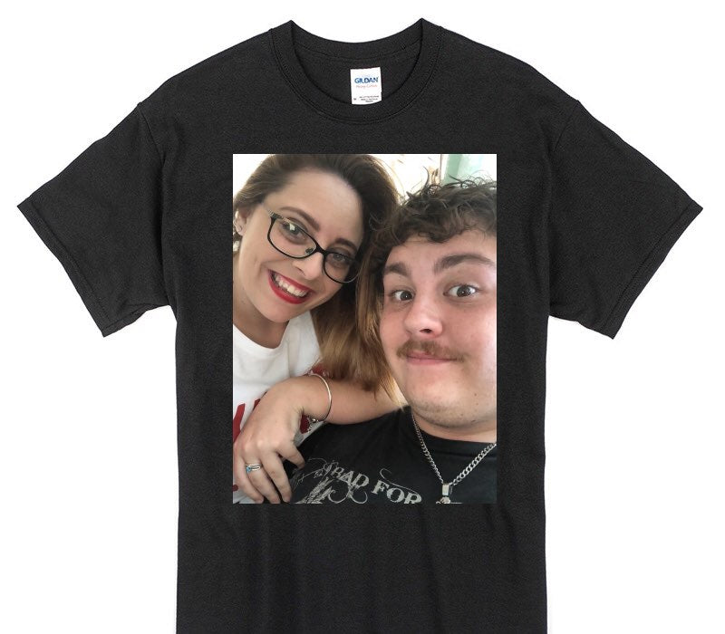 Custom Gildan 100% Cotton Black T-Shirt