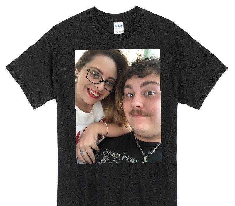 Custom Gildan 100% Cotton Black T-Shirt