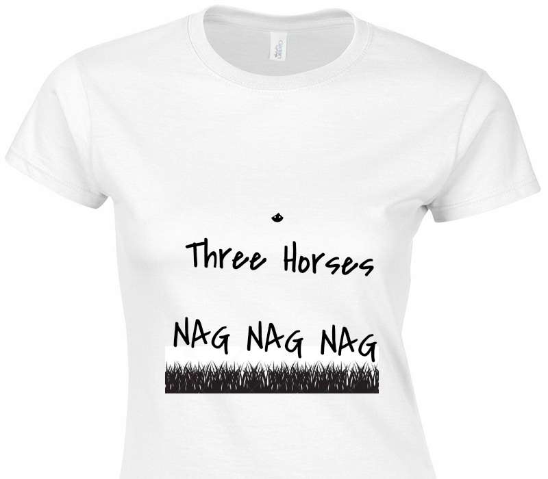 Custom Womens Soft Style 100% Cotton White T-Shirt
