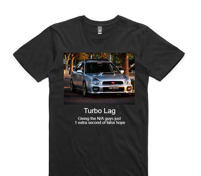 Custom AS Colour 100% Cotton Black T-Shirt