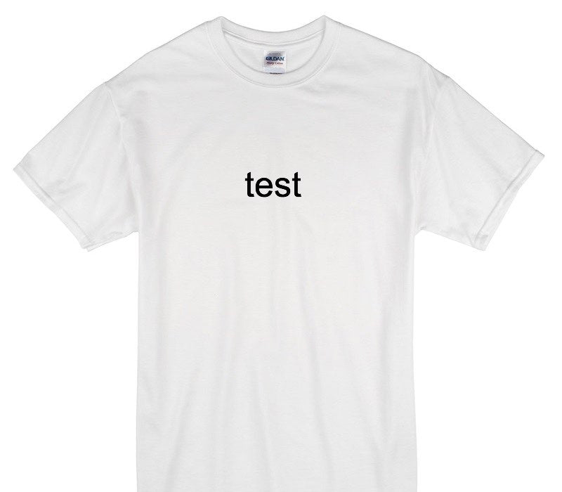 Custom Gildan 100% Cotton White T-Shirt