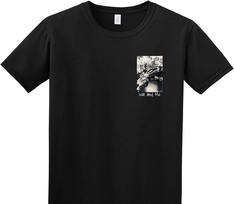 Custom Adult Soft Style 100% Cotton Black T-Shirt