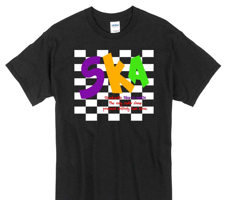 Custom Gildan 100% Cotton Black T-Shirt