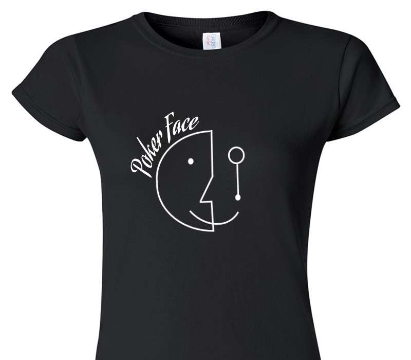 Custom Womens Soft Style 100% Cotton Black T-Shirt