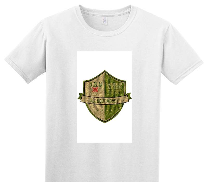 Custom Adult Soft Style 100% Cotton White T-Shirt