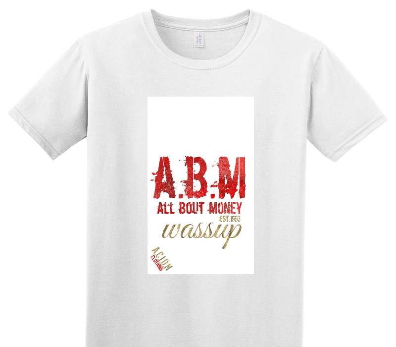 Custom Adult Soft Style 100% Cotton White T-Shirt