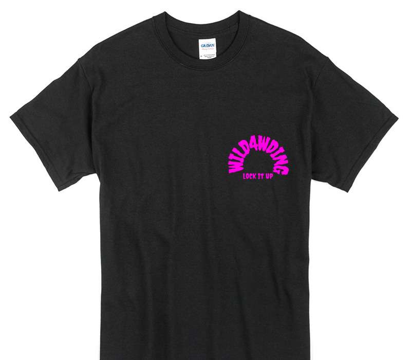Custom Gildan 100% Cotton Black T-Shirt