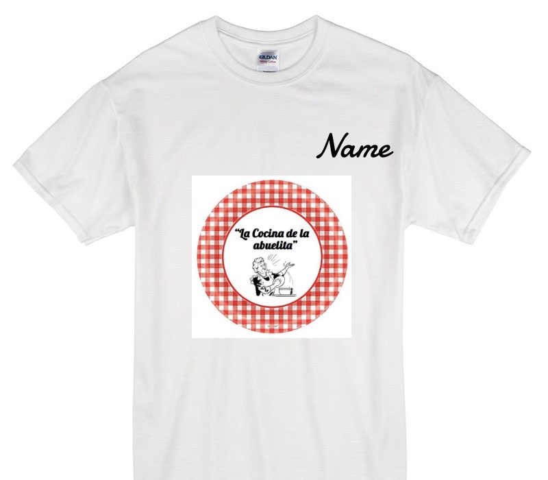 Custom Gildan 100% Cotton White T-Shirt