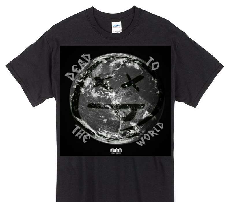 Custom Gildan 100% Cotton Black T-Shirt