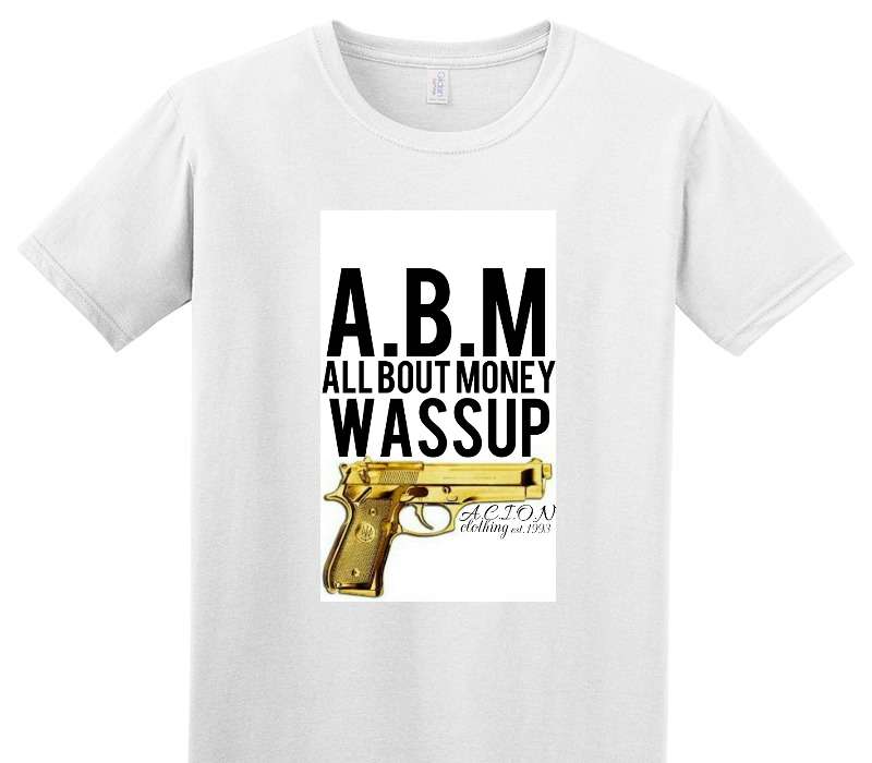 Custom Adult Soft Style 100% Cotton White T-Shirt