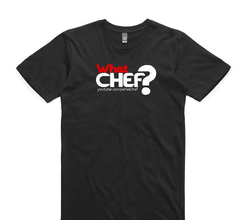 Custom AS Colour 100% Cotton Black T-Shirt