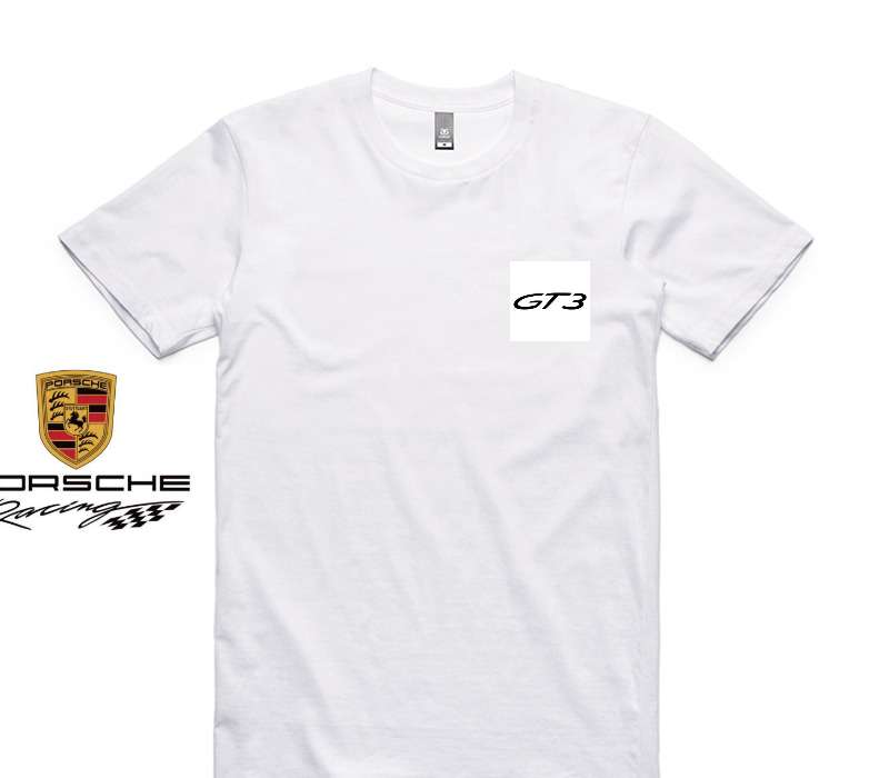 Custom AS Colour 100% Cotton White T-Shirt