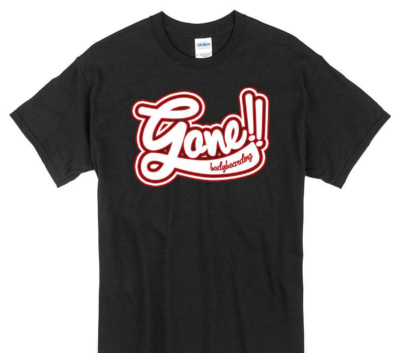 Custom Gildan 100% Cotton Black T-Shirt