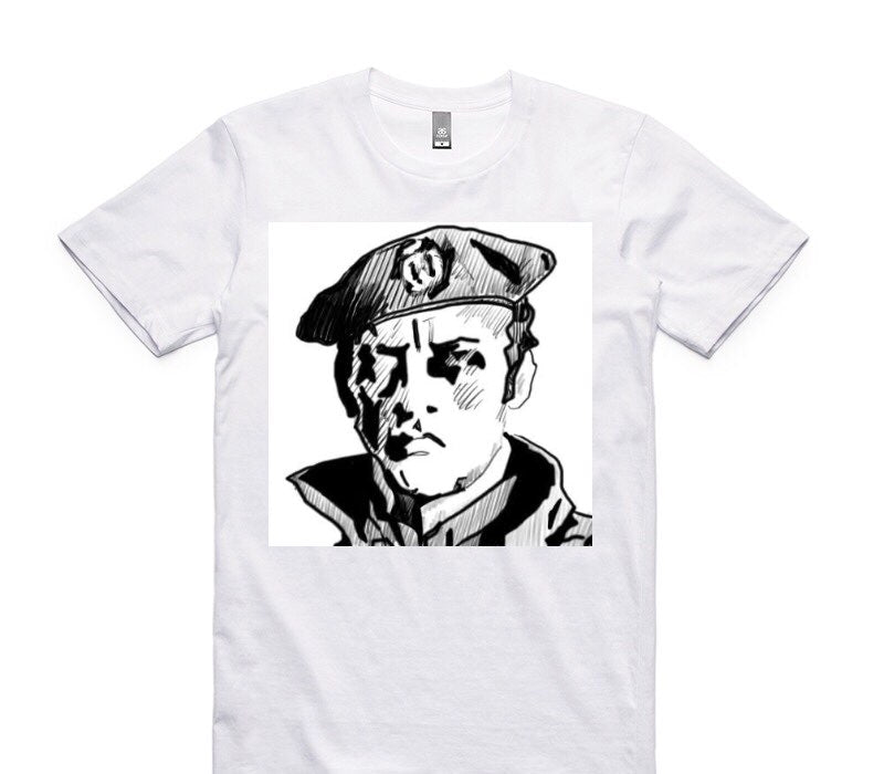 Custom AS Colour 100% Cotton White T-Shirt
