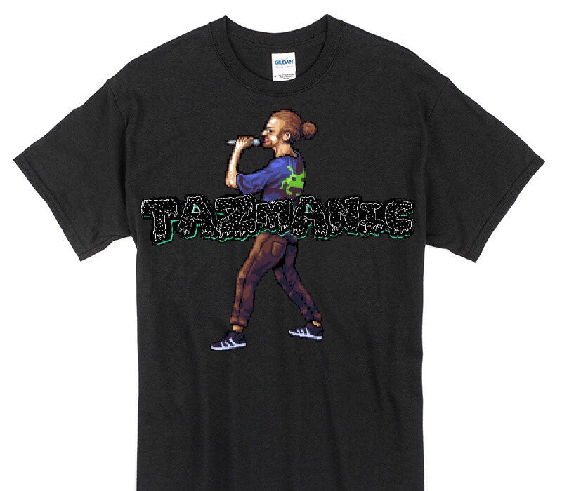 Custom Gildan 100% Cotton Black T-Shirt