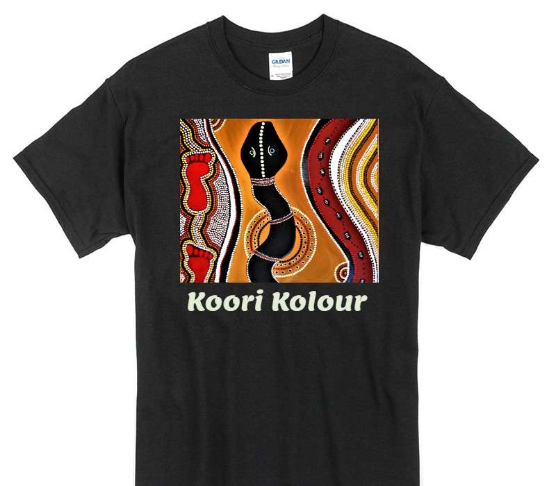 Custom Gildan 100% Cotton Black T-Shirt