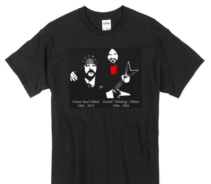 Custom Gildan 100% Cotton Black T-Shirt