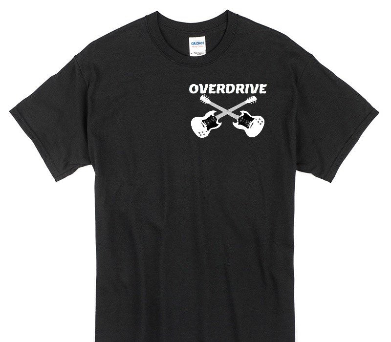 Custom Gildan 100% Cotton Black T-Shirt