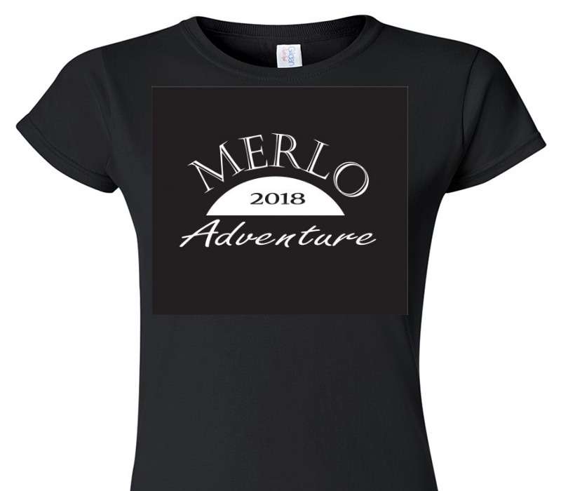 Custom Womens Soft Style 100% Cotton Black T-Shirt