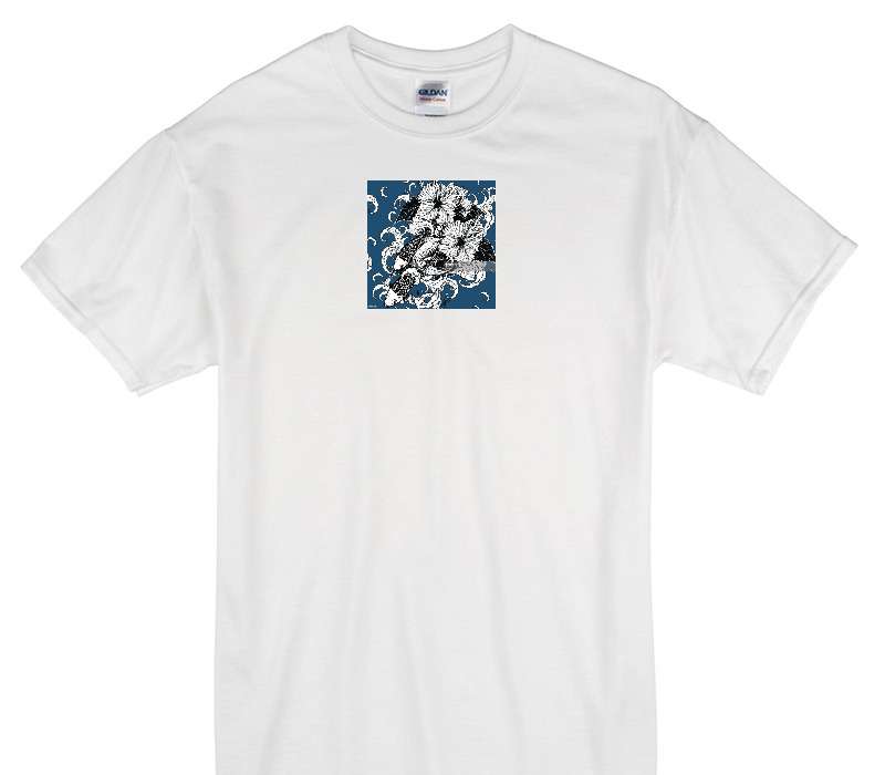 Custom Gildan 100% Cotton White T-Shirt