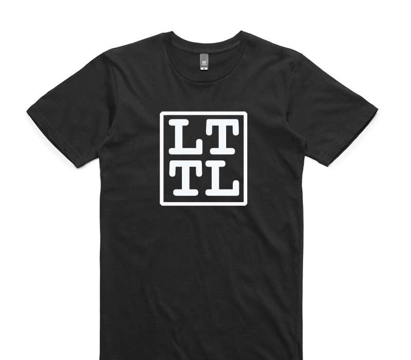 Custom AS Colour 100% Cotton Black T-Shirt