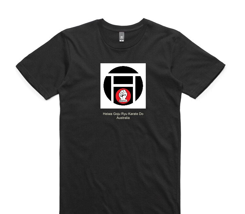 Custom AS Colour 100% Cotton Black T-Shirt