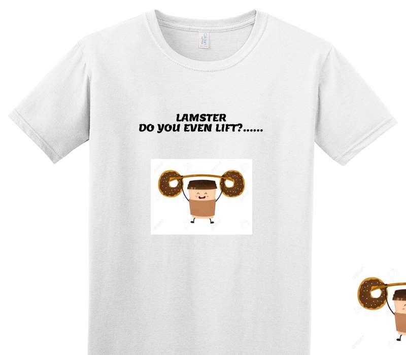 Custom Adult Soft Style 100% Cotton White T-Shirt