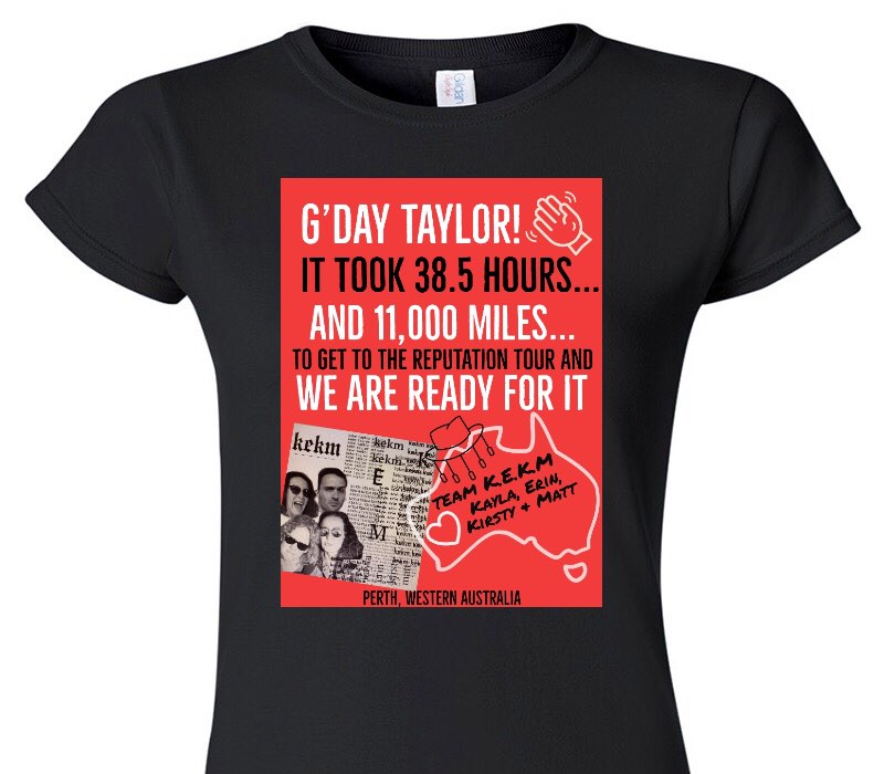 Custom Womens Soft Style 100% Cotton Black T-Shirt