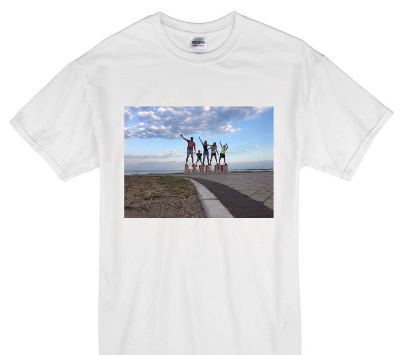 Custom Gildan 100% Cotton White T-Shirt