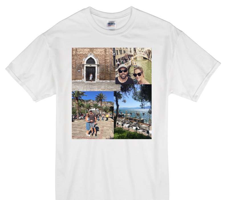 Custom Gildan 100% Cotton White T-Shirt