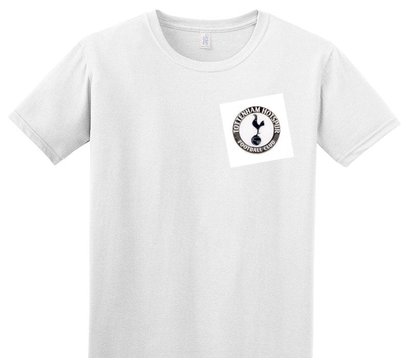 Custom Adult Soft Style 100% Cotton White T-Shirt
