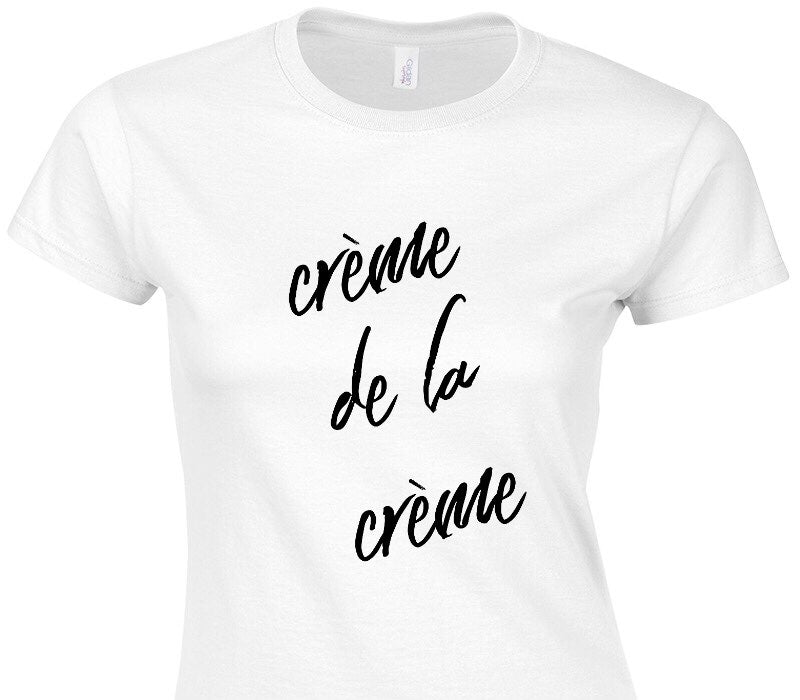 Custom Womens Soft Style 100% Cotton White T-Shirt