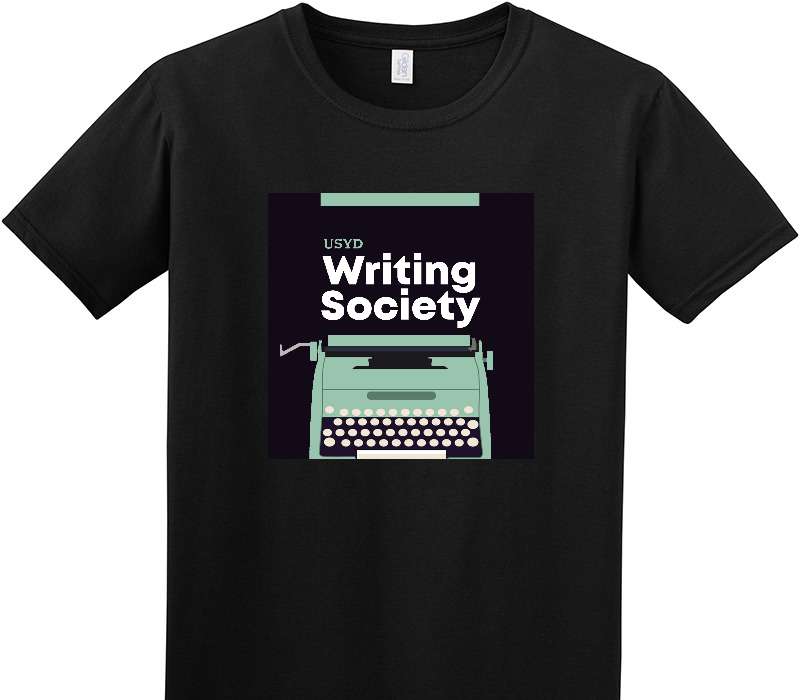 Custom Adult Soft Style 100% Cotton Black T-Shirt