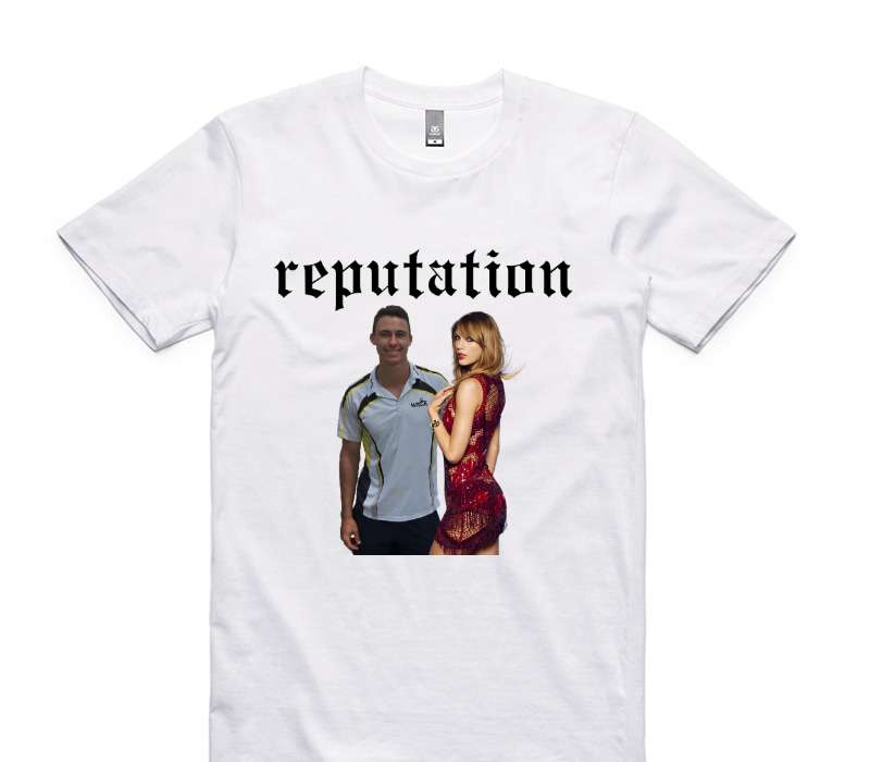 Custom AS Colour 100% Cotton White T-Shirt