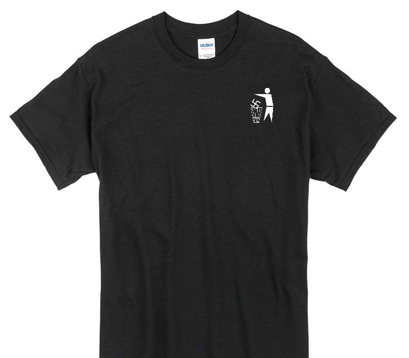 Custom Gildan 100% Cotton Black T-Shirt