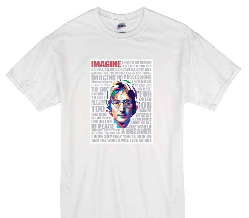 Custom Gildan 100% Cotton White T-Shirt