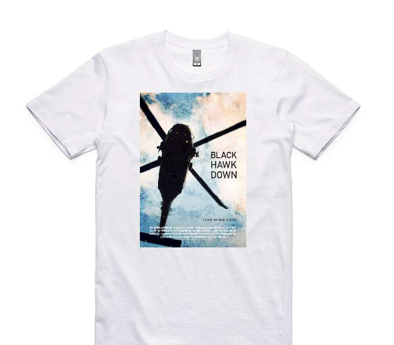 Custom AS Colour 100% Cotton White T-Shirt