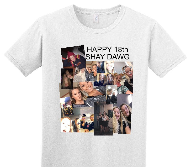 Custom Adult Soft Style 100% Cotton White T-Shirt