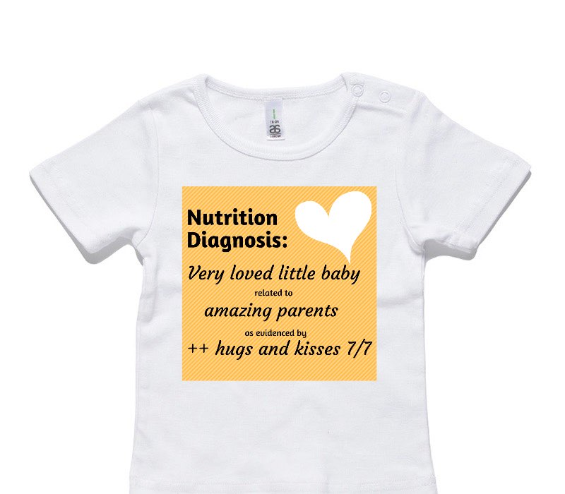 Custom AS Colour White Baby T-Shirt