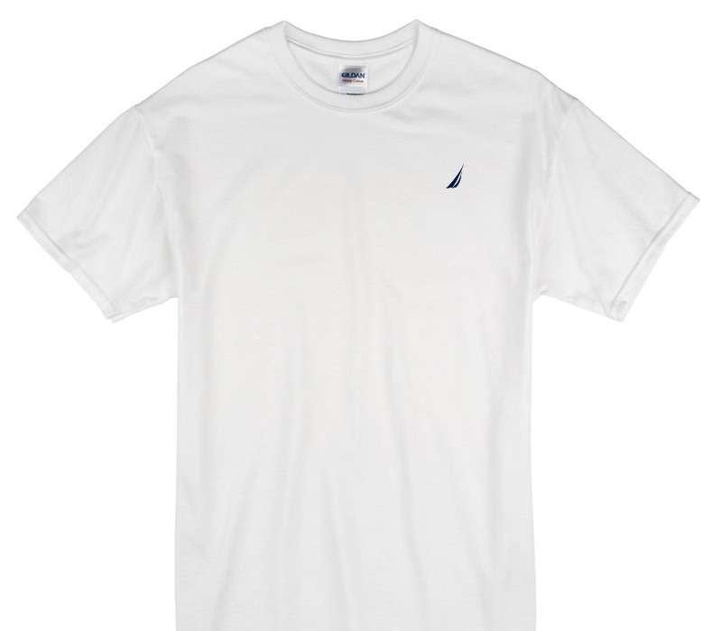Custom Gildan 100% Cotton White T-Shirt