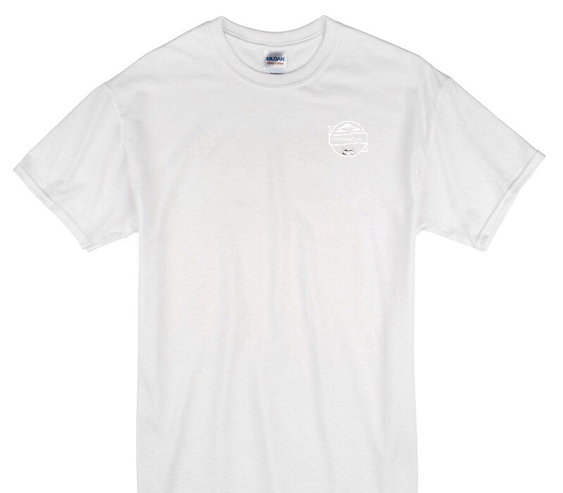 Custom Gildan 100% Cotton White T-Shirt