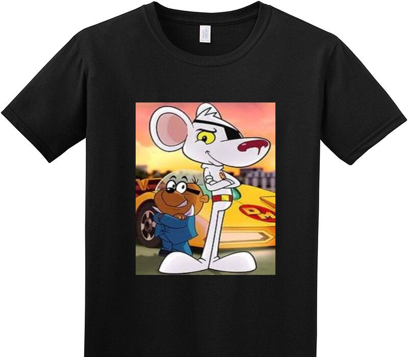 Custom Adult Soft Style 100% Cotton Black T-Shirt