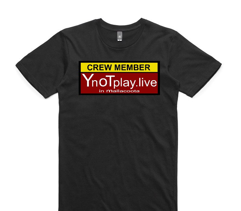 Custom AS Colour 100% Cotton Black T-Shirt