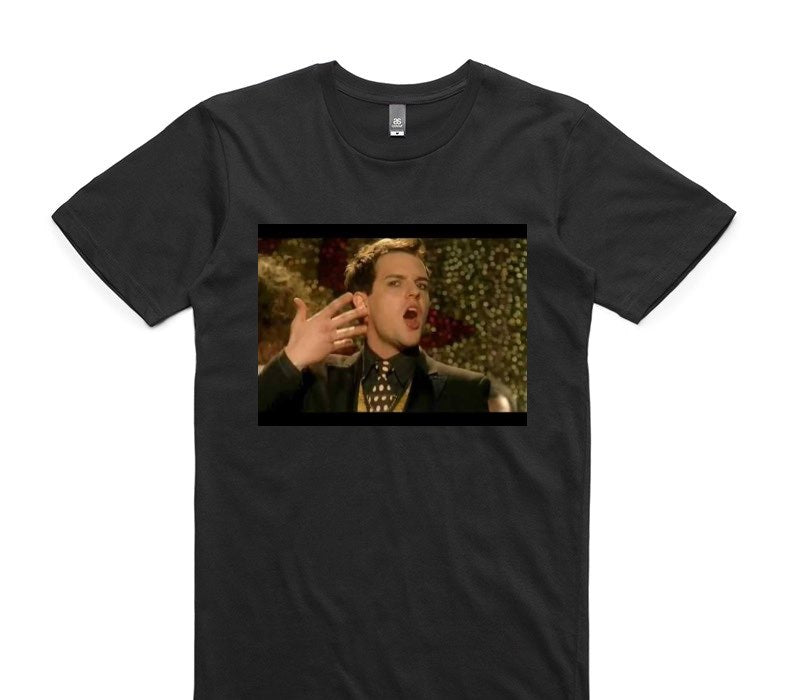 Custom AS Colour 100% Cotton Black T-Shirt