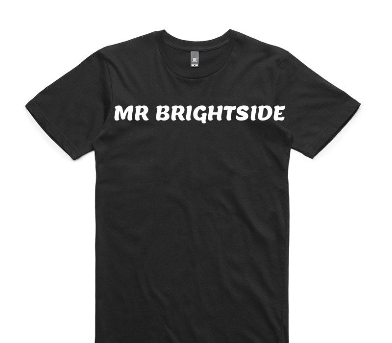 Custom AS Colour 100% Cotton Black T-Shirt
