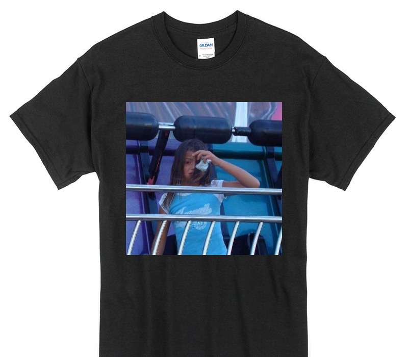 Custom Gildan 100% Cotton Black T-Shirt